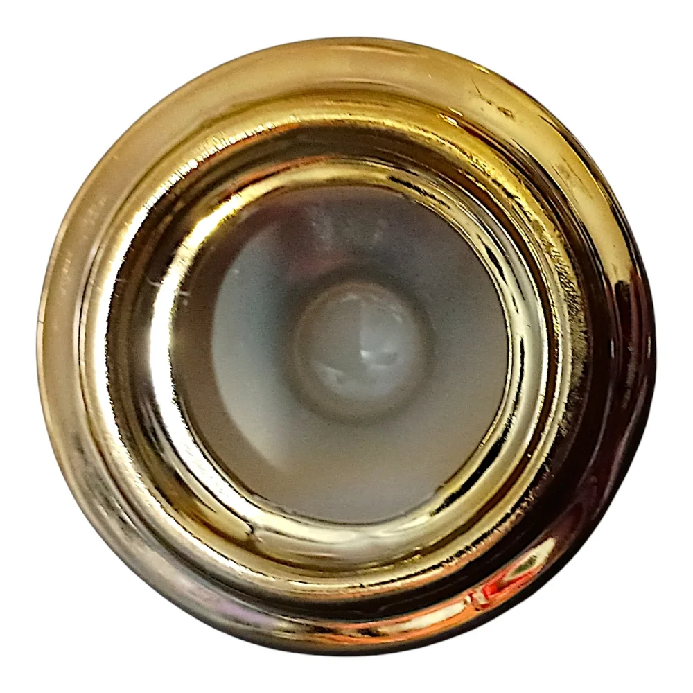 RH Macy Gold Painted Sugar Bowl Lidded Vintage 80s‎ Holiday Ceramic Porcelain